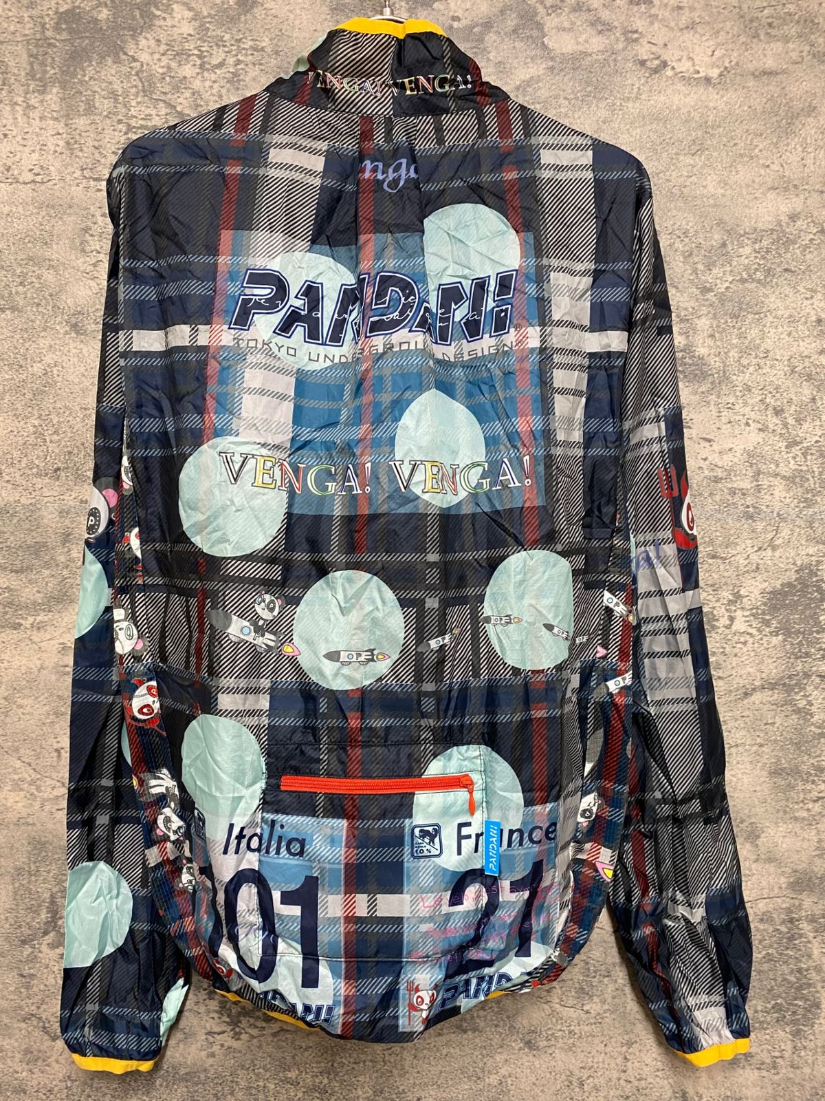 JR196 パンダーニ pandani 長袖ウィンドブレイカー 紺 M - メルカリ