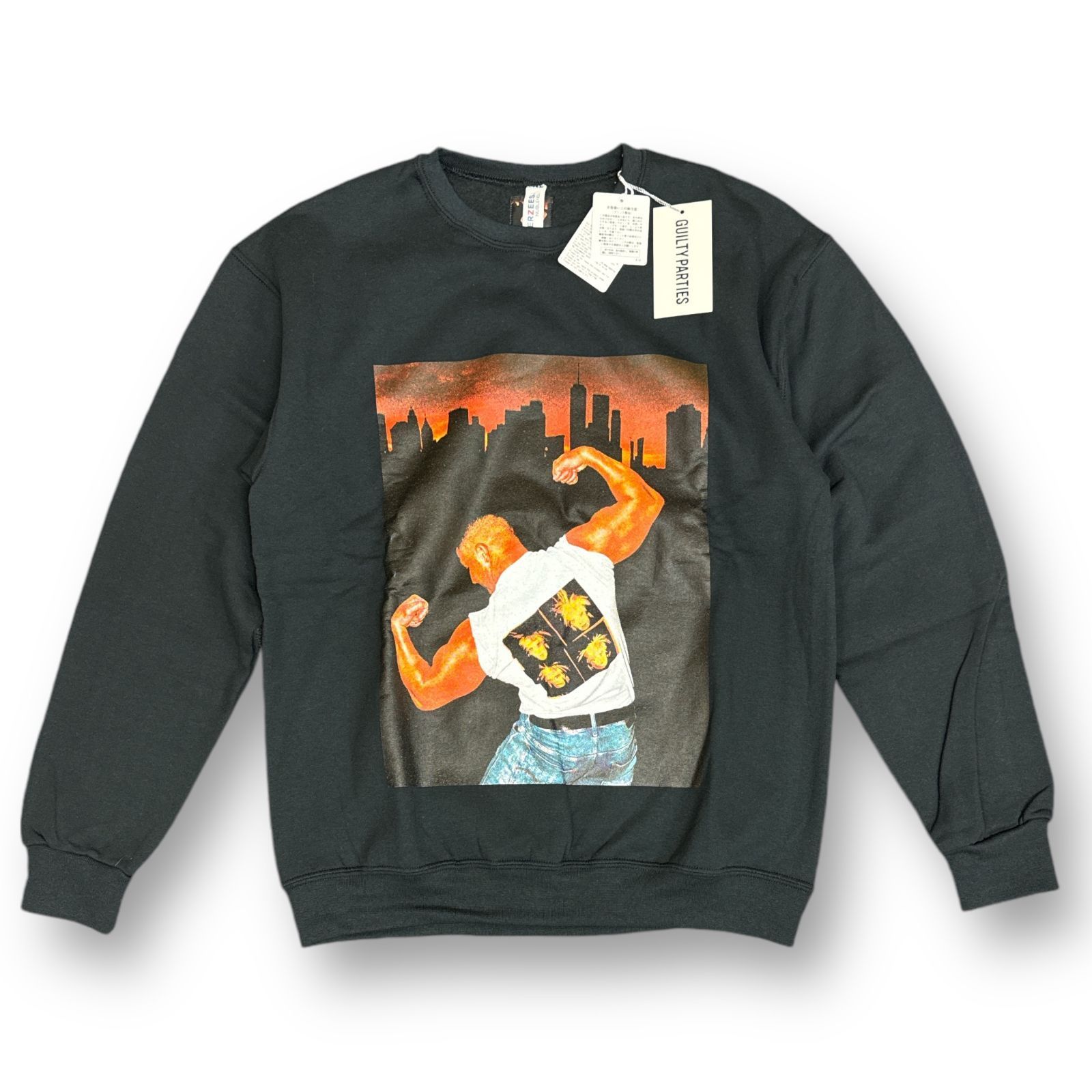 参考上代19800円 未使用 WACKO MARIA × JIRO KONAMI CREW NECK SWEAT