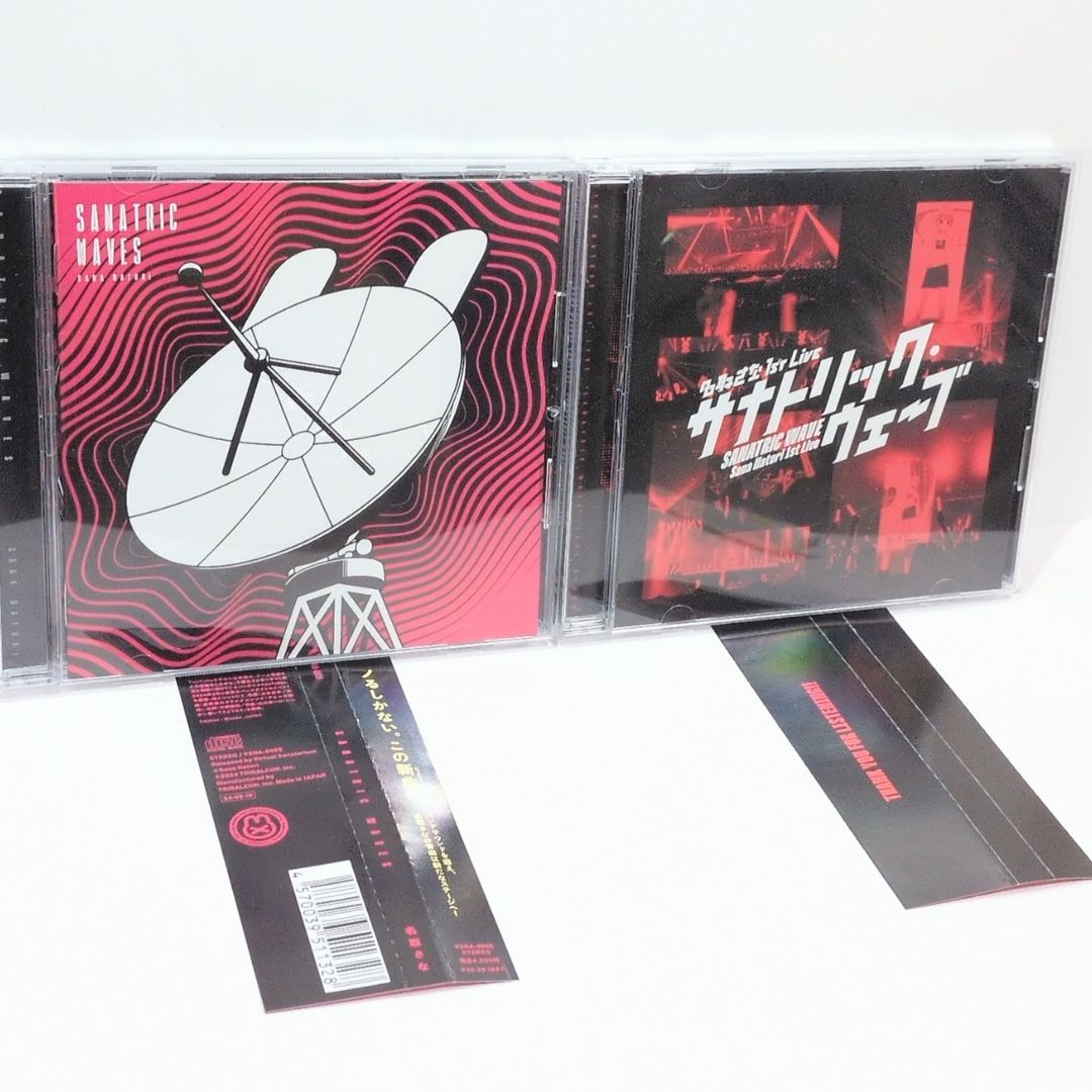 名取さな サナトリック ウェーブ Sana Natori 1 st Live Sanatric Wave” Album VTuber 同人 音楽 CD