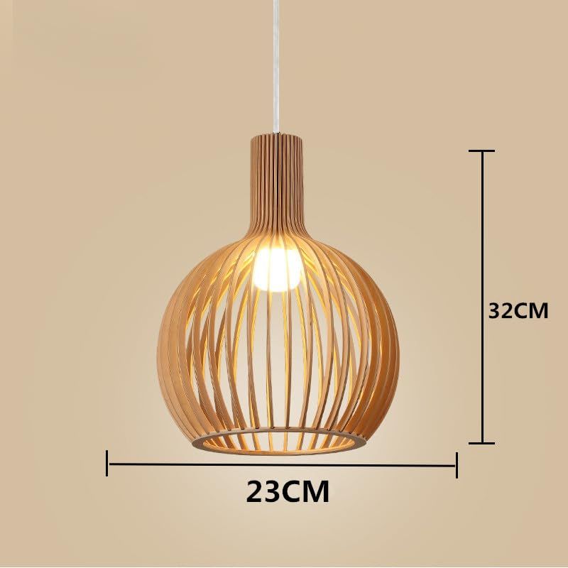 KY LEE ペンダントライト おしゃれ 天井照明 器具 木製 和風 モダン ナチュラル ベッドルーム 寝室 リビング 廊下 ダイニング キッチン 玄関 食卓 間接照明 シンプル 手作りライト インテリア