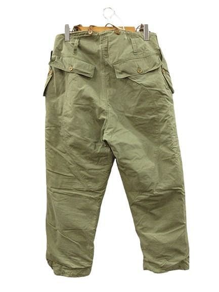 ヴィンテージ VINTAGE U.S.AAF 40 s A-10 米軍 フライトパンツ アルパカ ARMY AIR FORCE サスペンダー付き オリーブ W 36