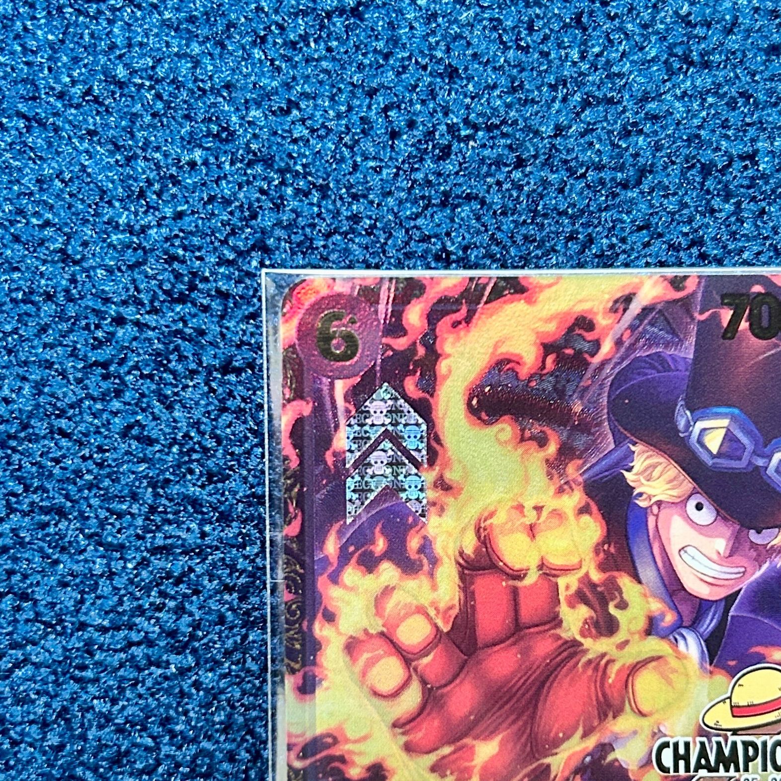 ☆ ワンピースカードゲーム チャンピオンシップ プロモ エース サボ 黒