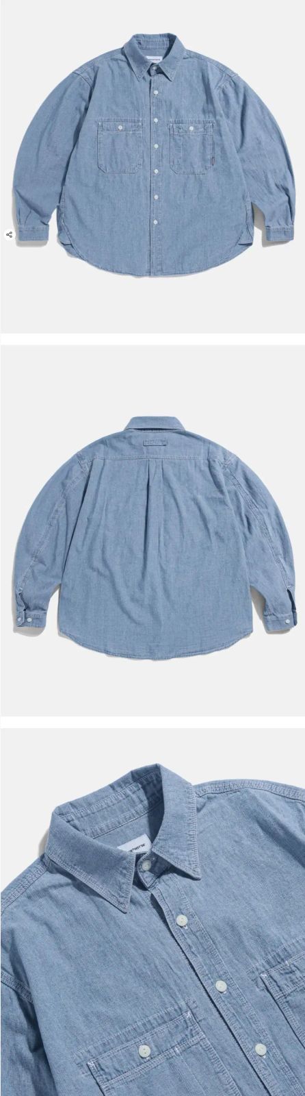 エスピオナージ シャンブレー ワークシャツ