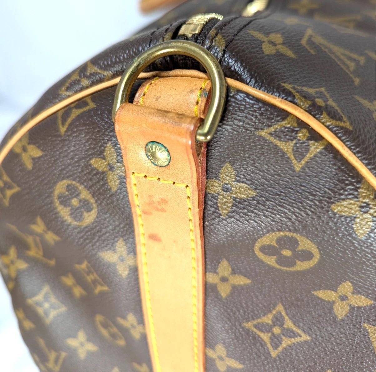 本物】ルイ ヴィトン ボストンバッグ キーポル バンドリエール55