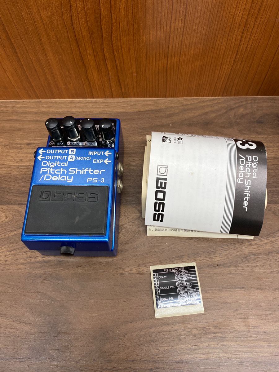 BOSS PS 3 ピッチシフター ディレイ