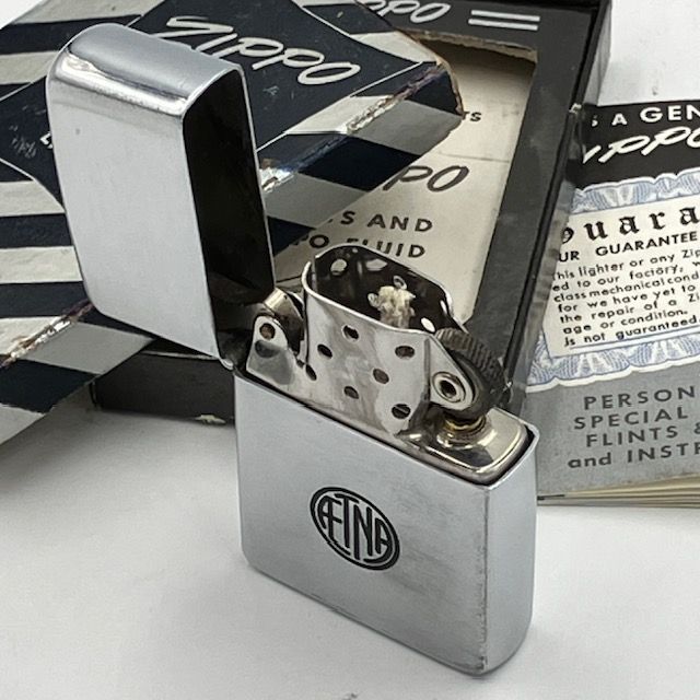 ZIPPO ジッポー ビンテージ 1951年～1953年 AETNA ｜スチールケース 