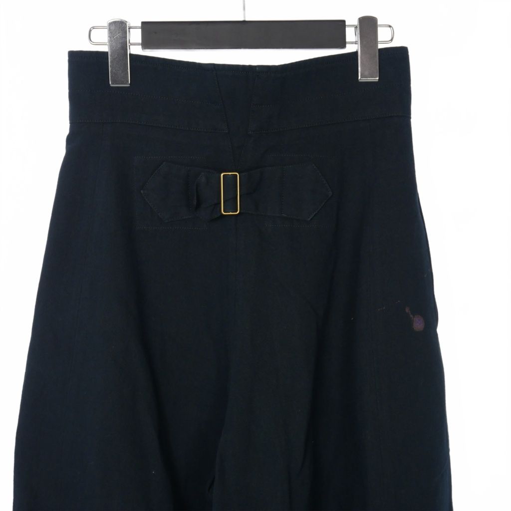 『Chloe』クロエ (34) テックバルーンパンツ クロエ CHLOE ハイウエスト バルーンパンツ シンチバック 34 紺