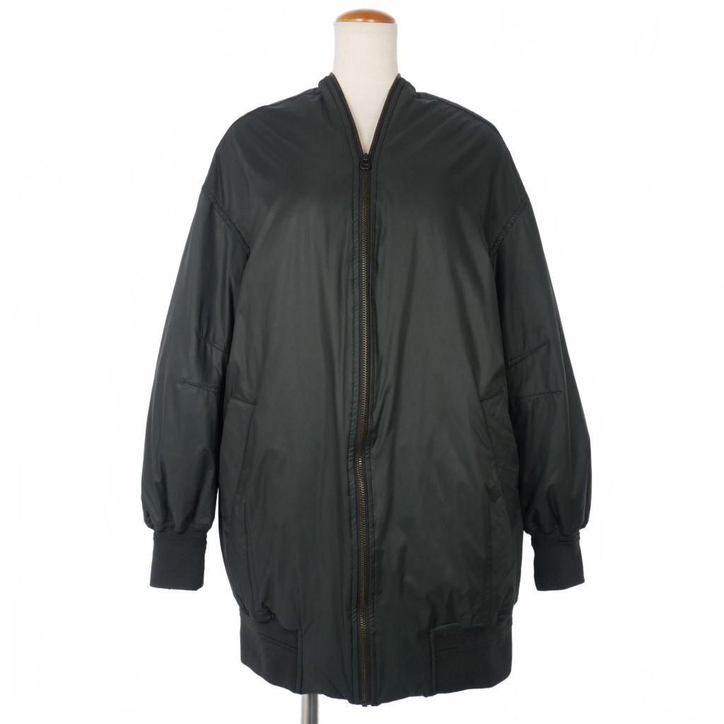 【中古】リト Rito リト Rito BATTING ダウン ジャケット ブルゾン 38 黒 ブラック 0778RTW009C  レディース リト Rito リト Rito BATTING ダウン ジャケット ブルゾン 38 黒