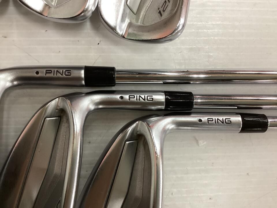 ピン i210 ダイナミックゴールド S200フレックス アイアンセット 中古