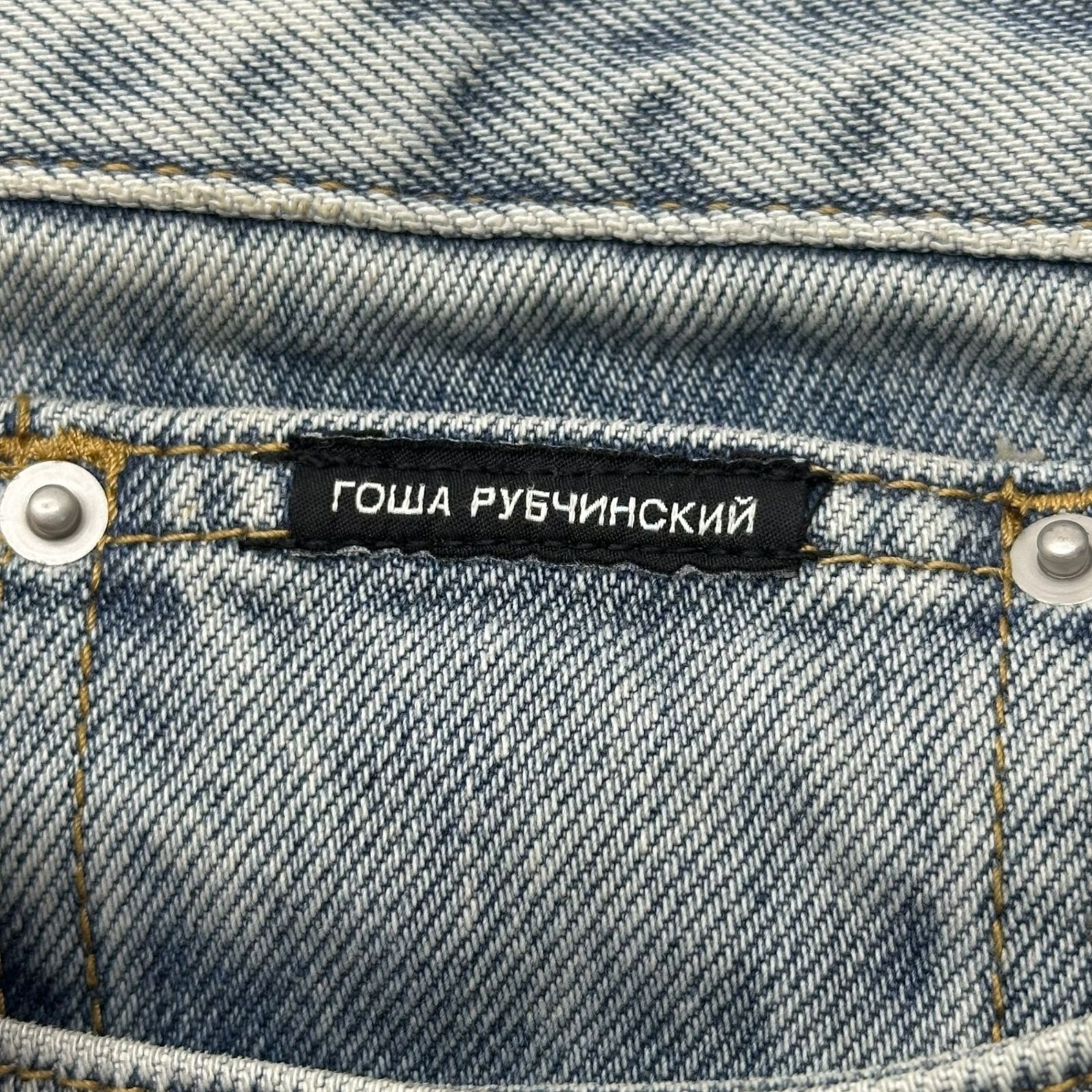 メンズ Gosha Rubchinskiy(ゴーシャラブチンスキー) Medium Overdyed 