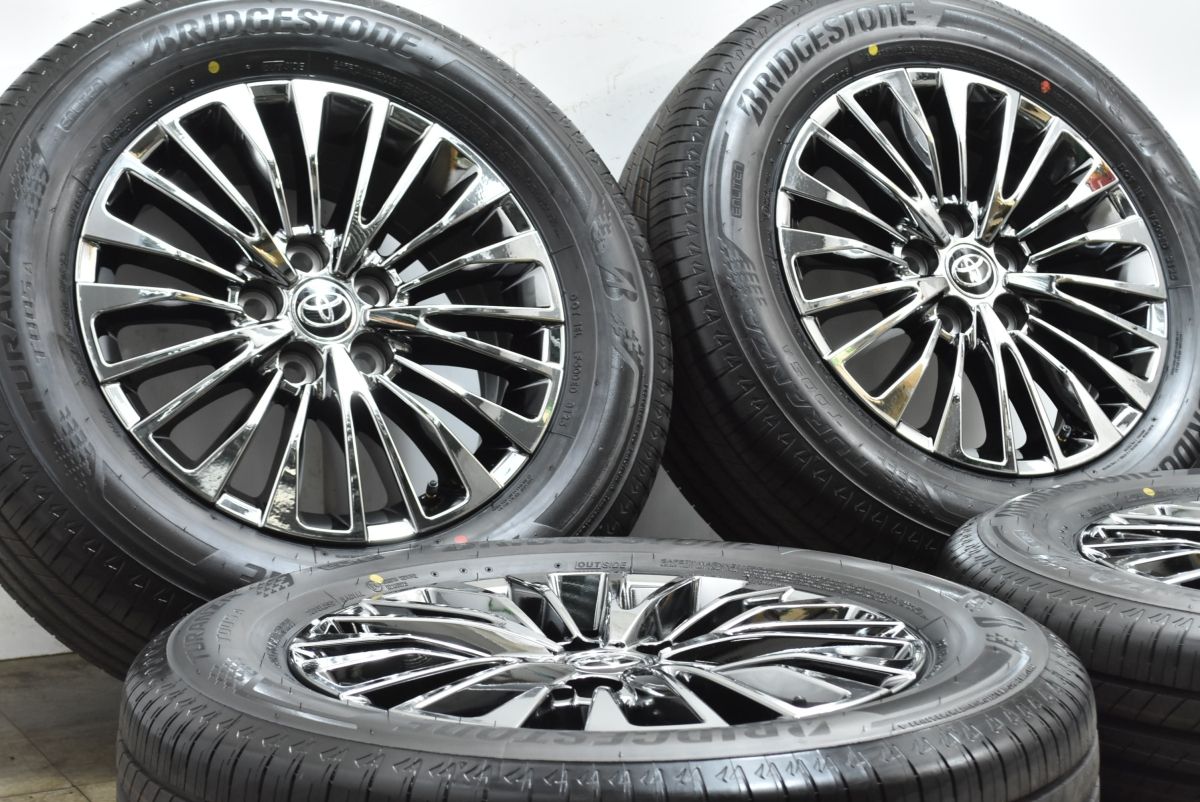 製 新車外し トヨタ 40 アルファード エグゼクティブラウンジ 17 in 6 5 J PCD 120 トランザT 005 225 65 R ヴェルファイア