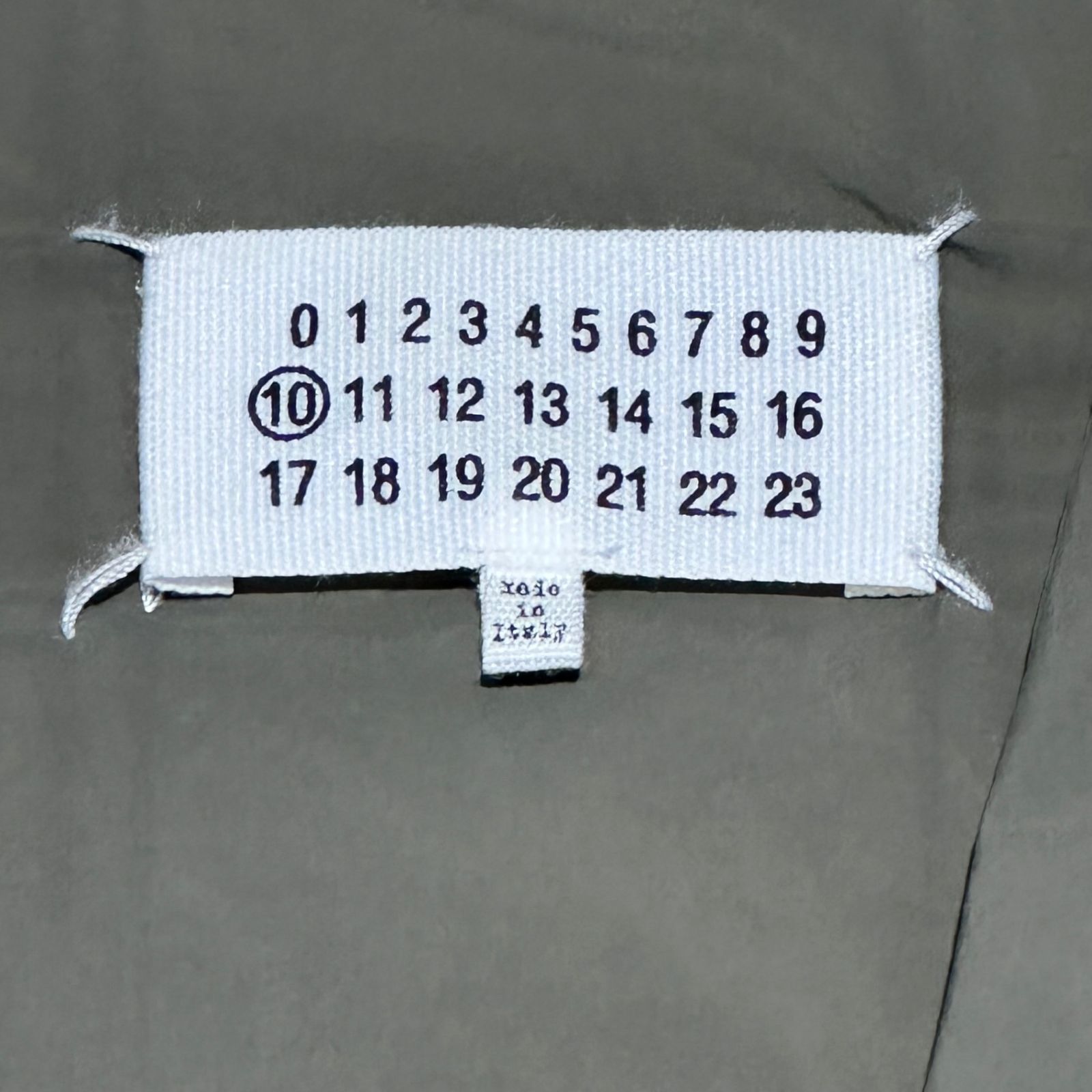 MAISON MARGIELA(メゾンマルジェラ) 20AW RECYCLE PADDED NO COLLAR 