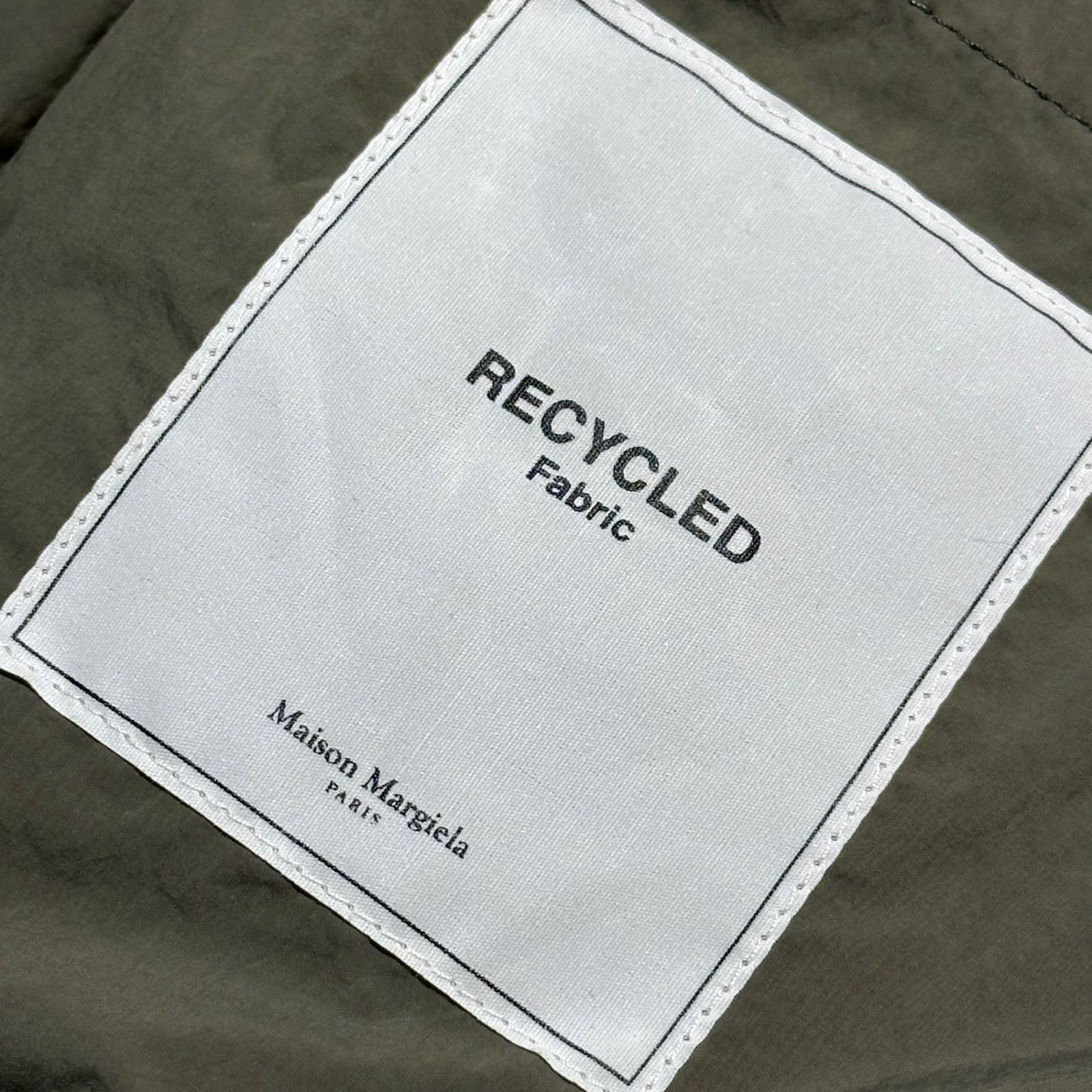MAISON MARGIELA(メゾンマルジェラ) 20AW RECYCLE PADDED NO COLLAR 