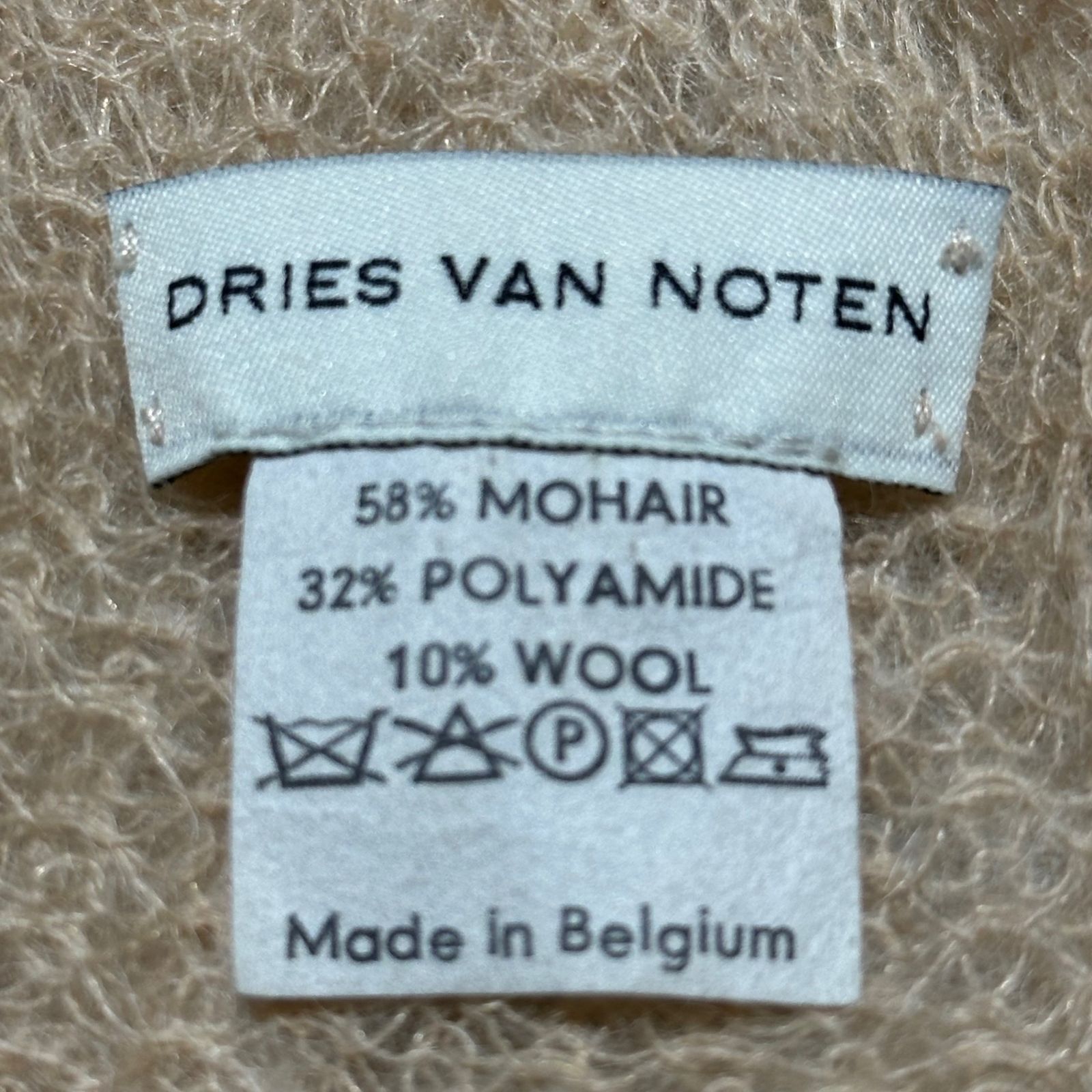 DRIES VAN NOTEN(ドリスヴァンノッテン) Mohair Mesh Scarf モヘア