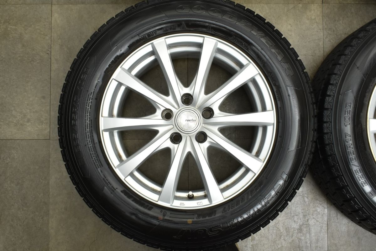 ハリアー CR V などに ラブリオン 17 in 7 J 39 PCD 114 3 グドオイヤー アイスナビ SUV 225 65 R レクサス NX RAV 4 CX 5 8