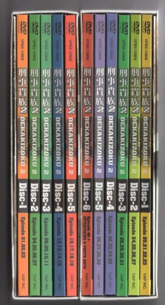 ドラマDVD 刑事貴族2