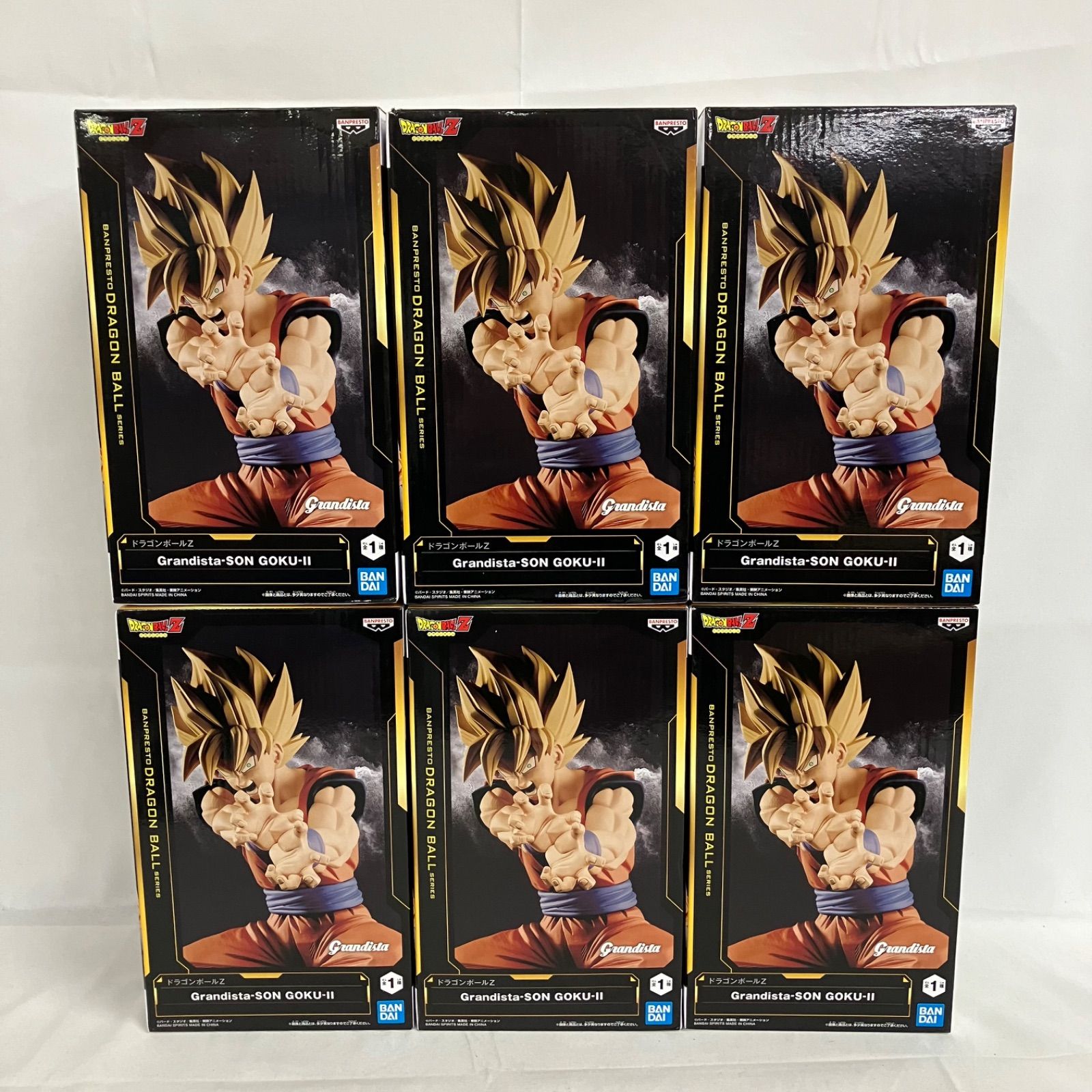 grandista 孫悟空 フィギュア 2体セット 未開封 ドラゴンボールZ Grandista 孫悟空Ⅱ フィギュア 6個セット
