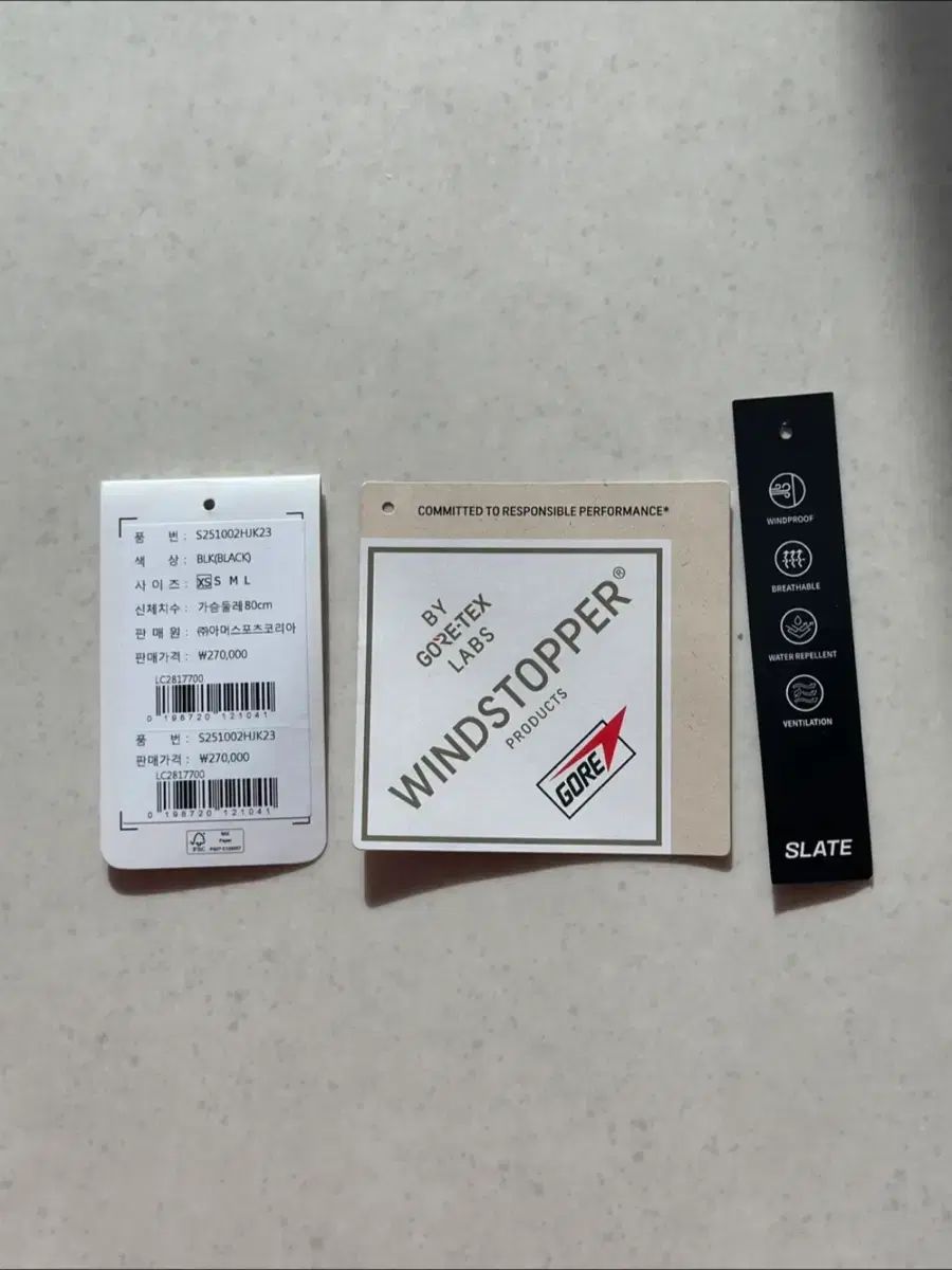 TEX ウィンドストッパー