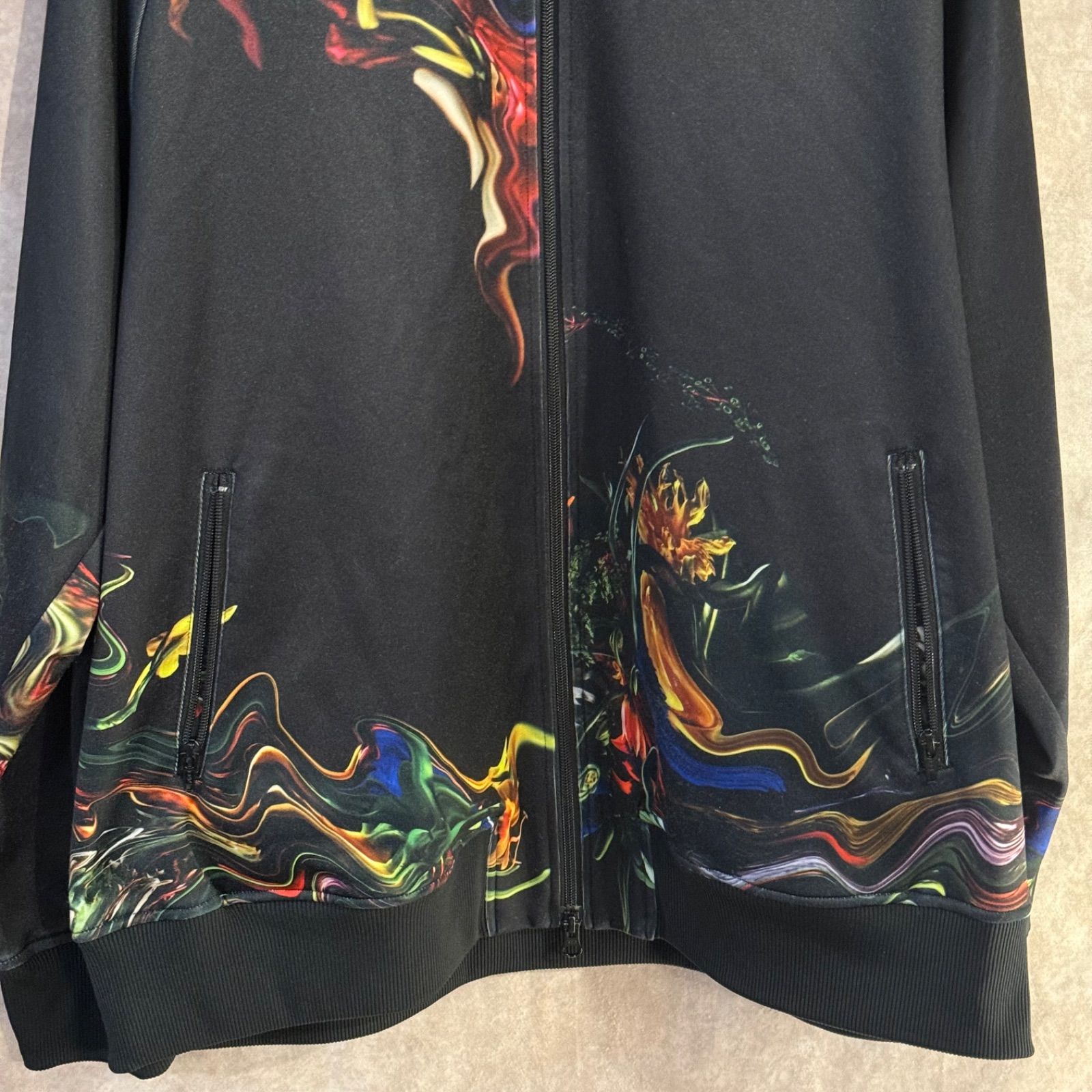 Y-3 adidas × Yohji Yamamoto アートグラフィック ジップアップ
