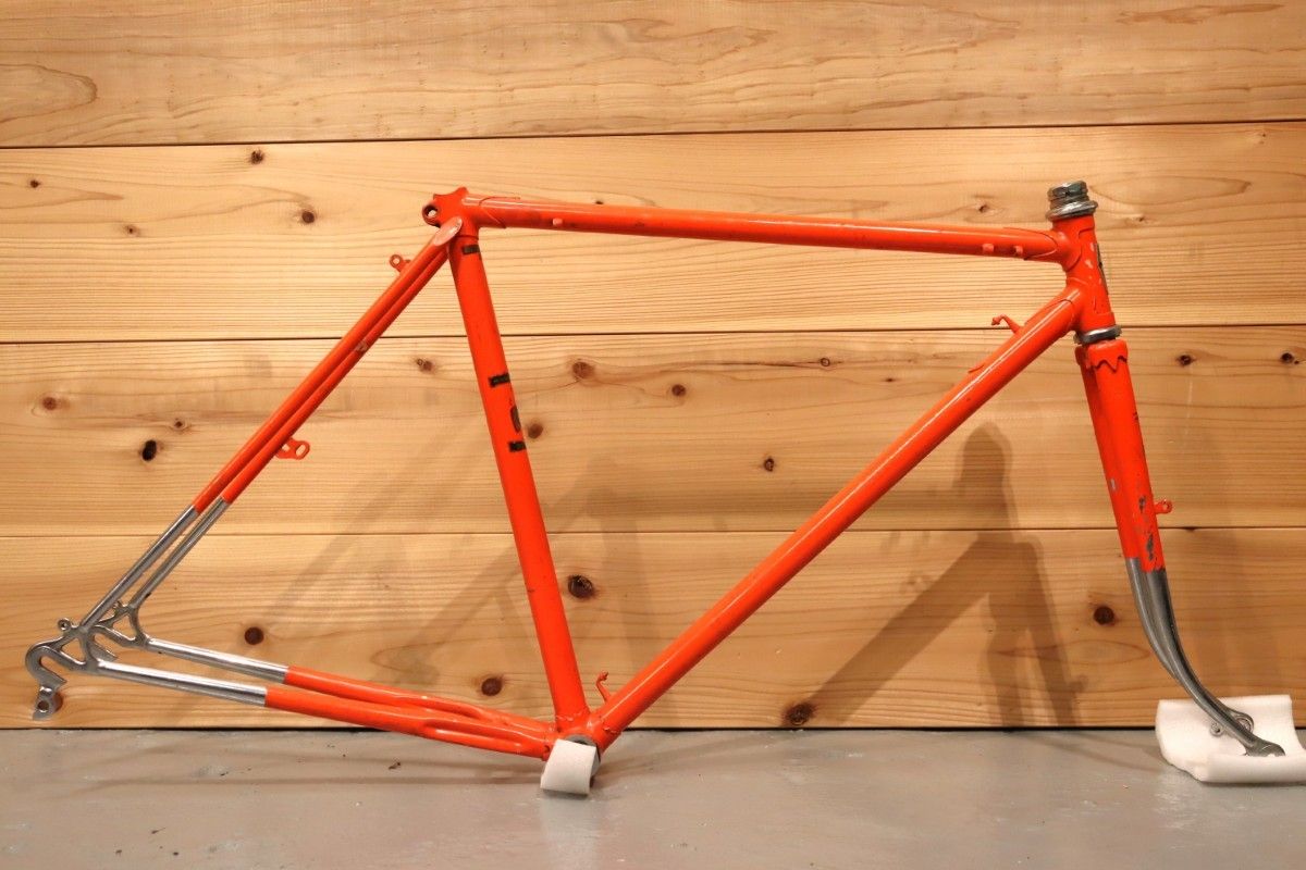 訳アリ カワムラ ニシキ KAWAMURA NICHIKI スチール ランドナー フレームセット