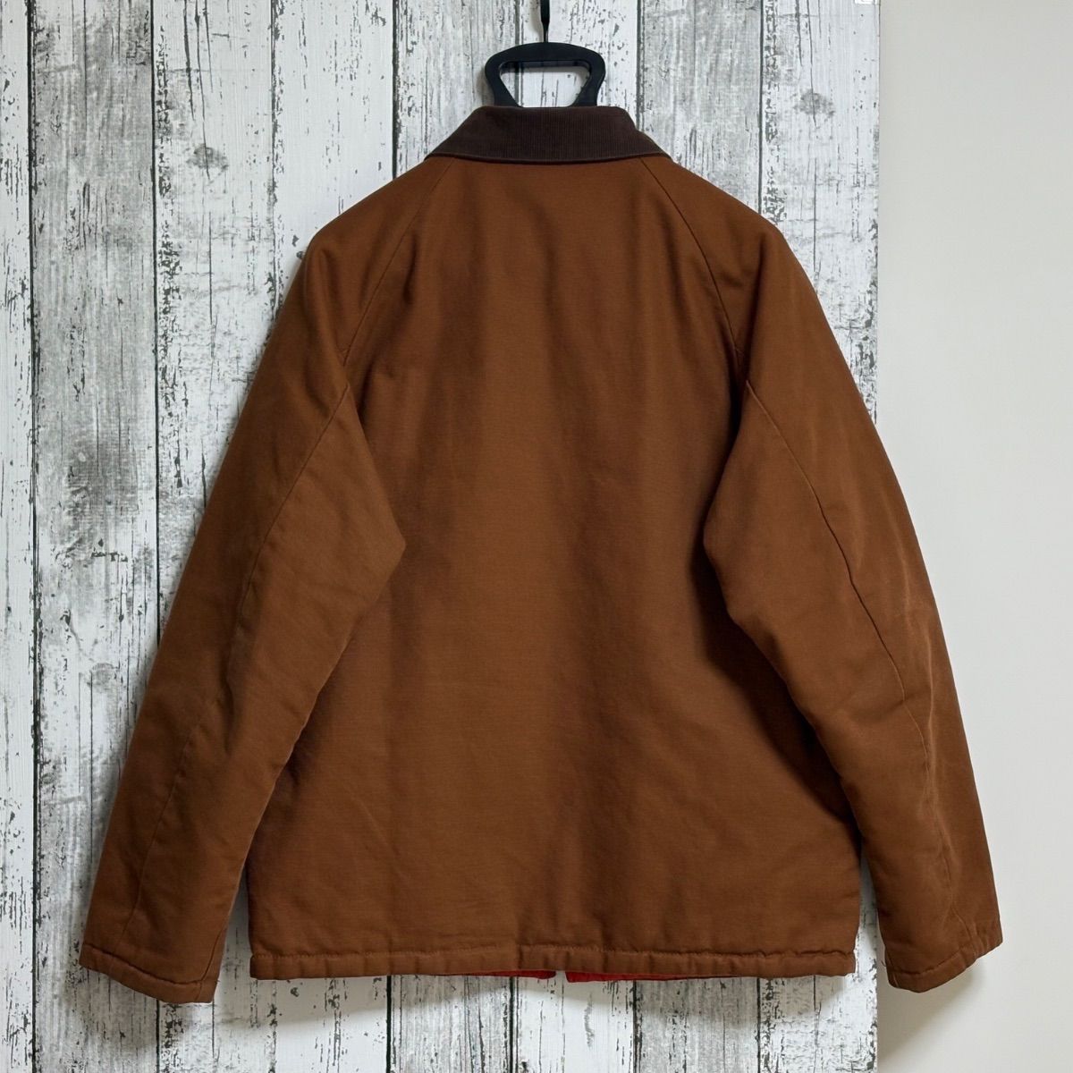 スタンダードカリフォルニア リバーシブル ダック ジャケット ブラウン