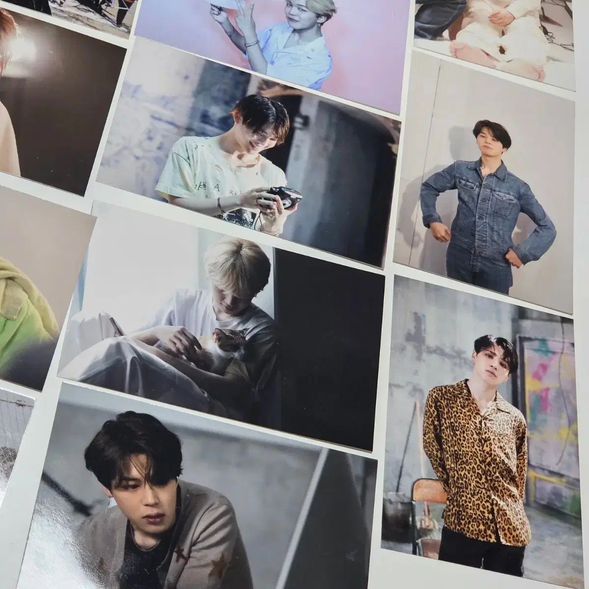BTS（防弾少年団）展示会 ジミン プリント写真 15枚 防弾少年団 bts 