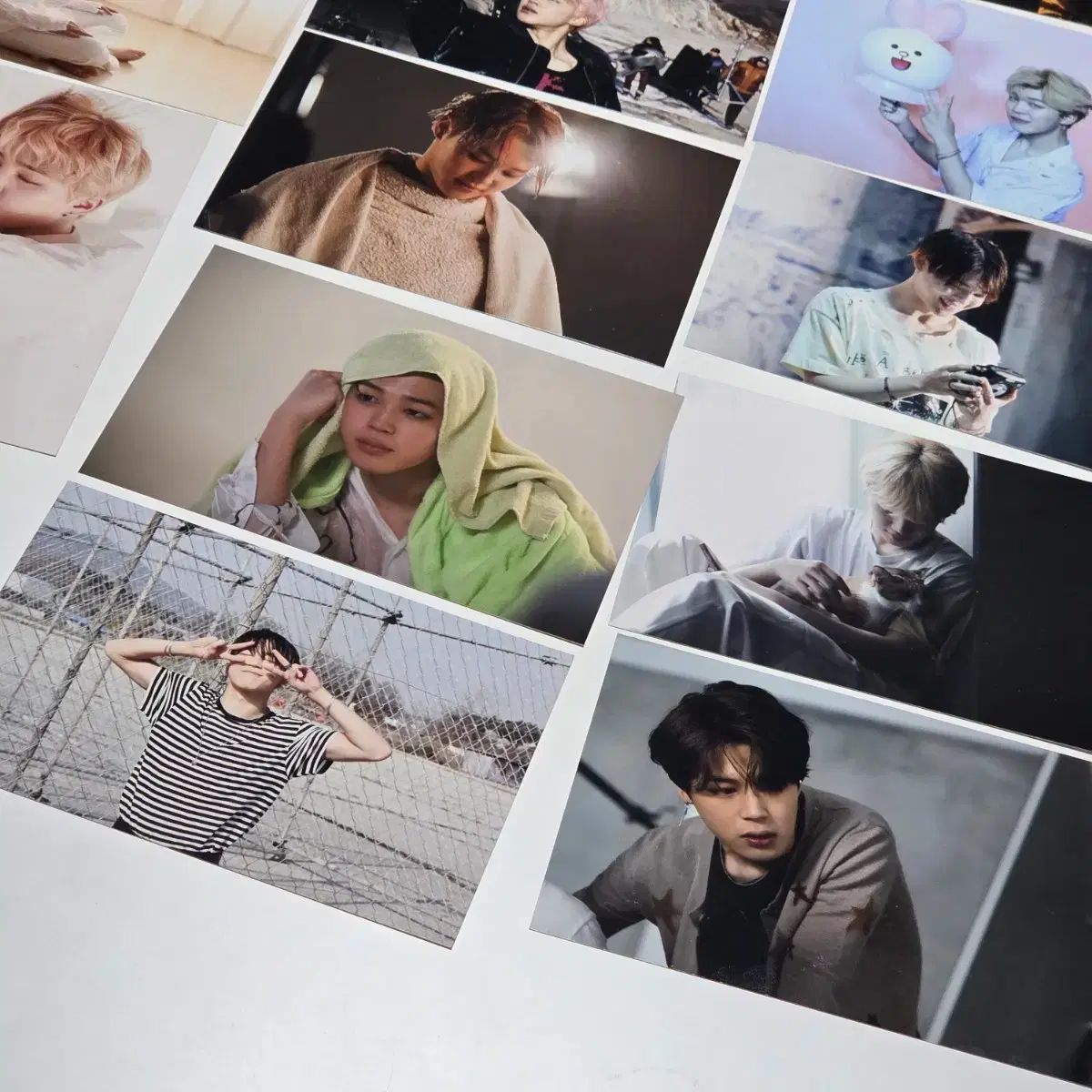 BTS（防弾少年団）展示会 ジミン プリント写真 15枚 防弾少年団 bts 
