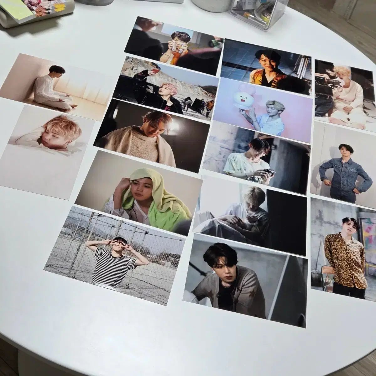 BTS（防弾少年団）展示会 ジミン プリント写真 15枚 防弾少年団 bts 