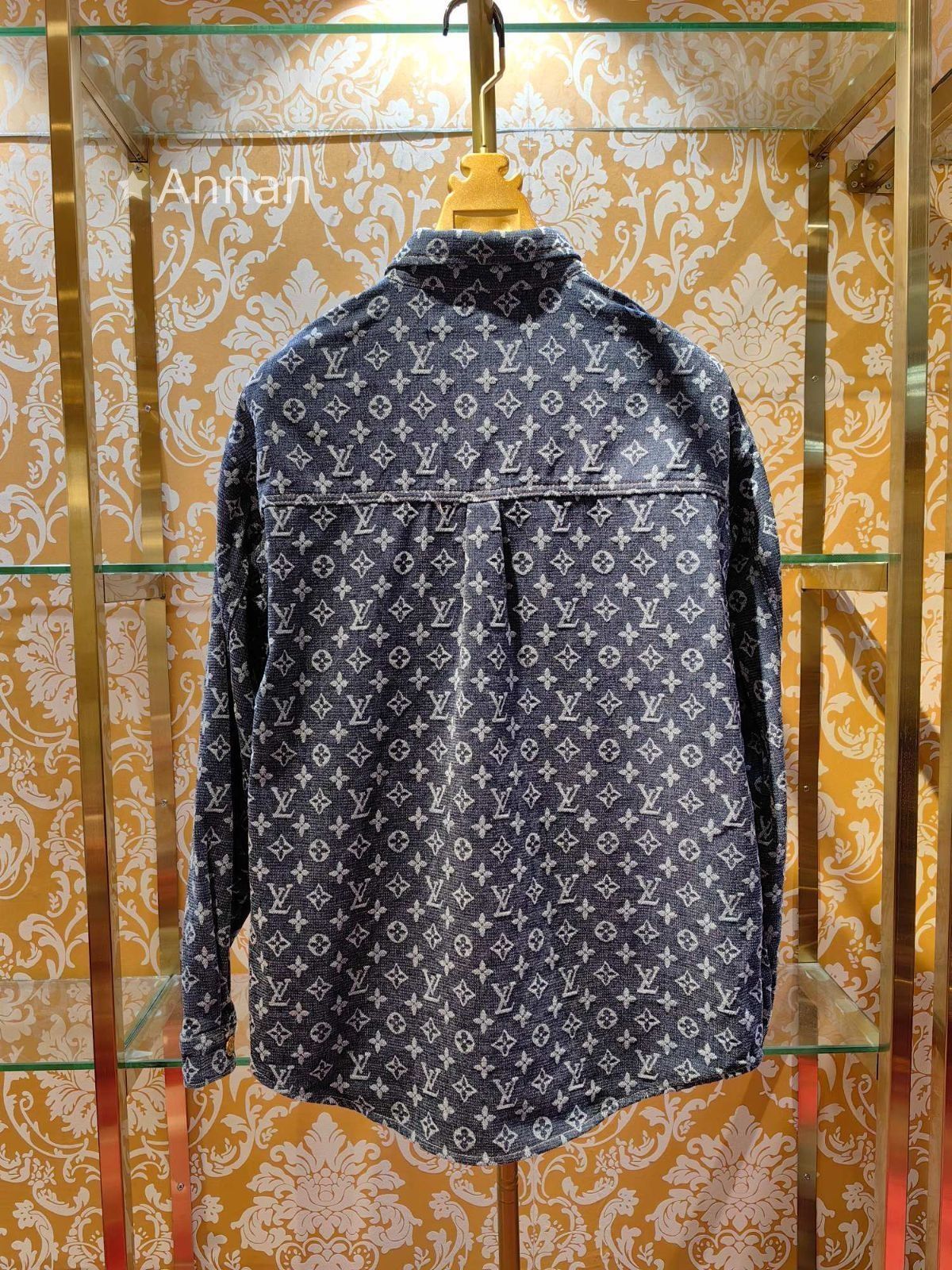 新品 LOUISVUITTON ルイヴィトン メンズ モノグラム デニムジャケット