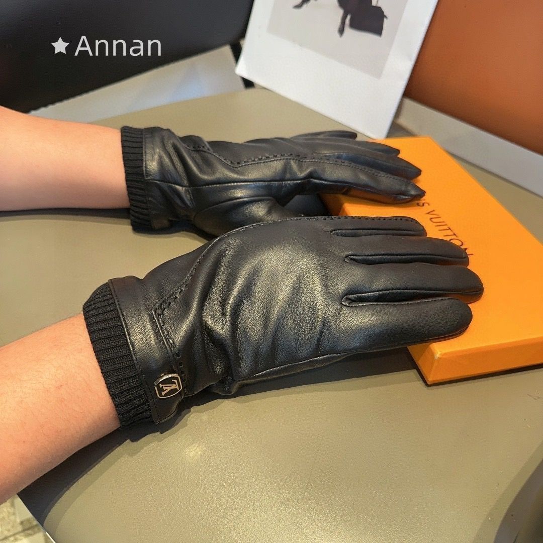 本革 ルイ ヴィトン LOUIS VUITTON メンズ 手袋 - メルカリ