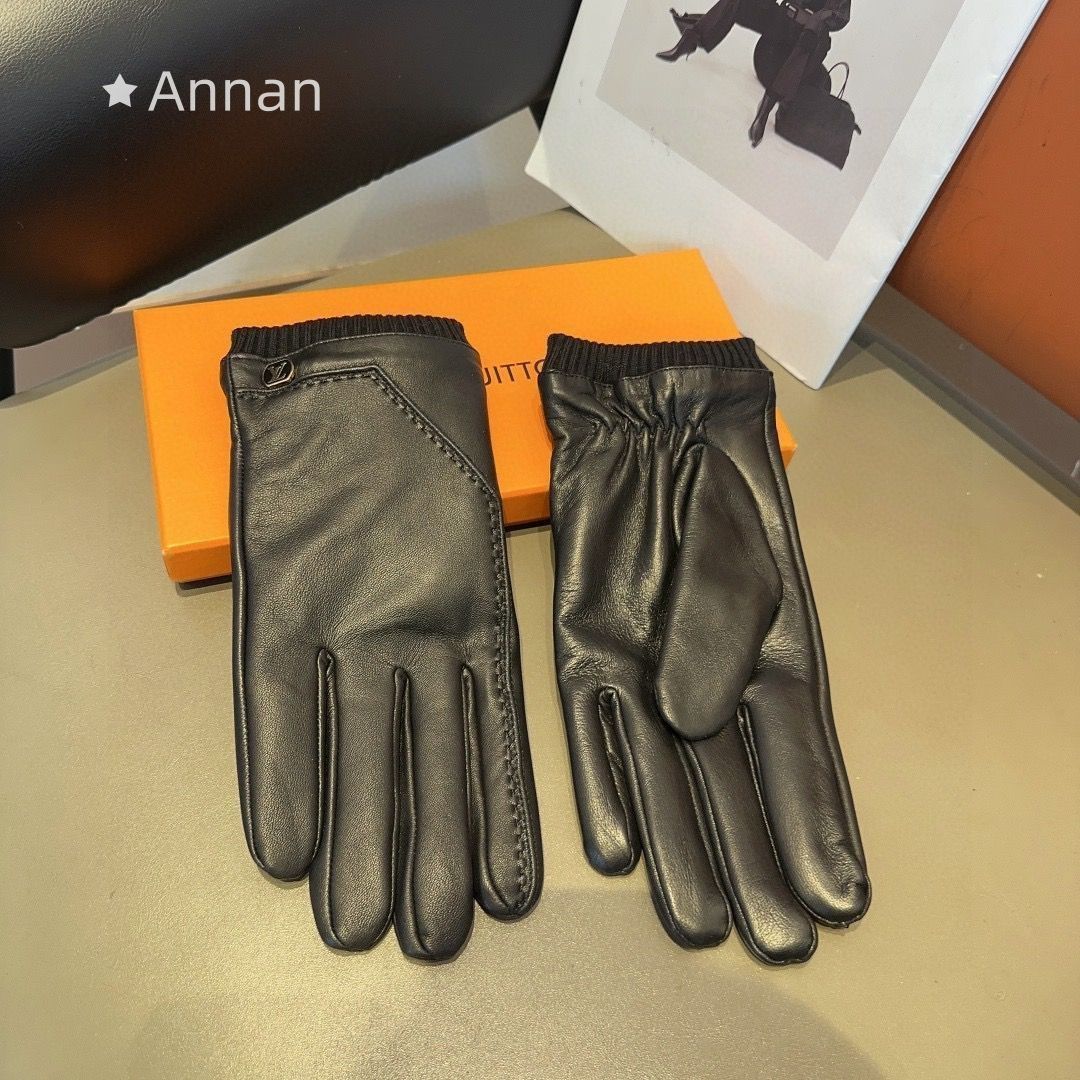 本革 ルイ ヴィトン LOUIS VUITTON メンズ 手袋 - メルカリ