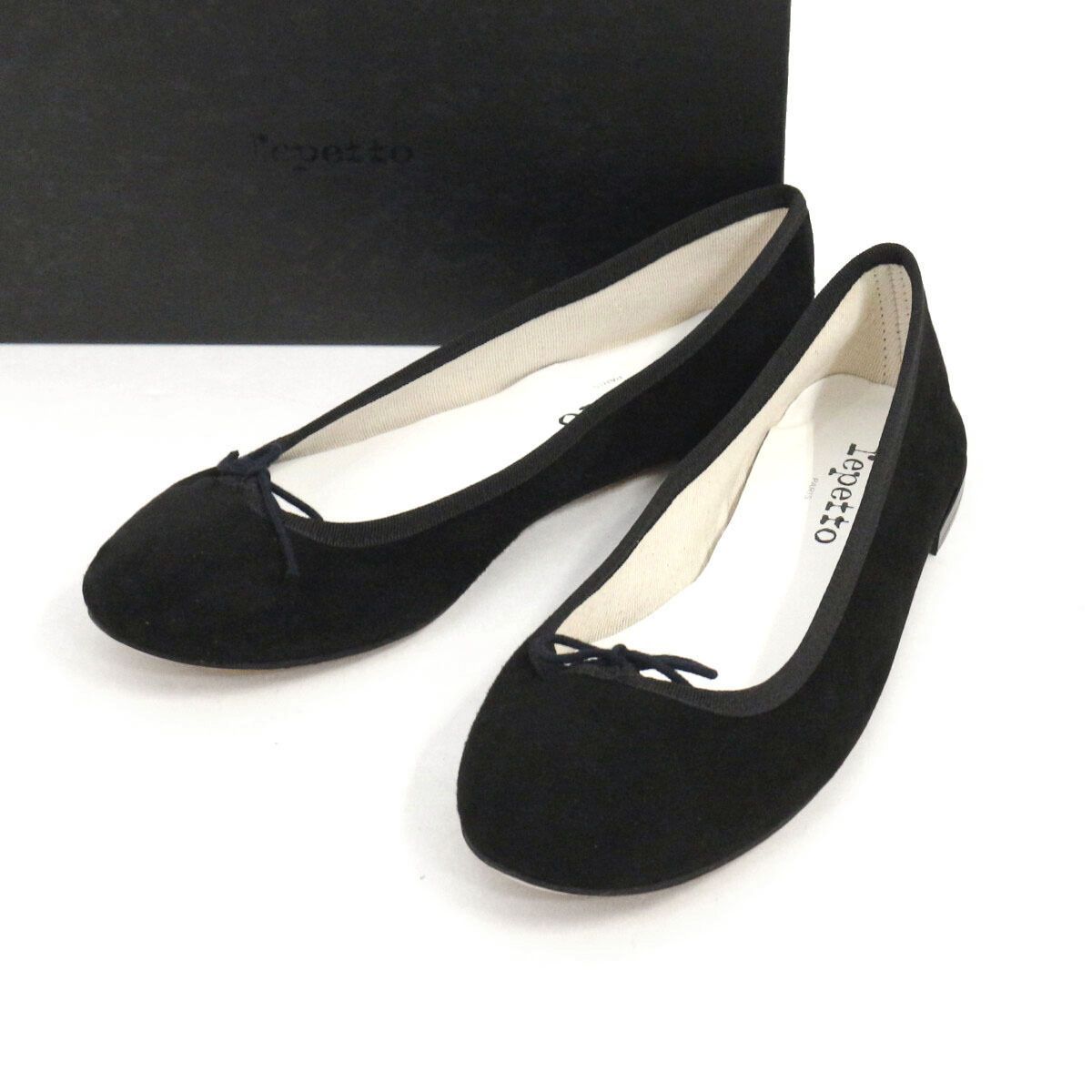 repetto レペット サンドリオン スウェードレザーバレエフラットシューズ 39 V 086 CV