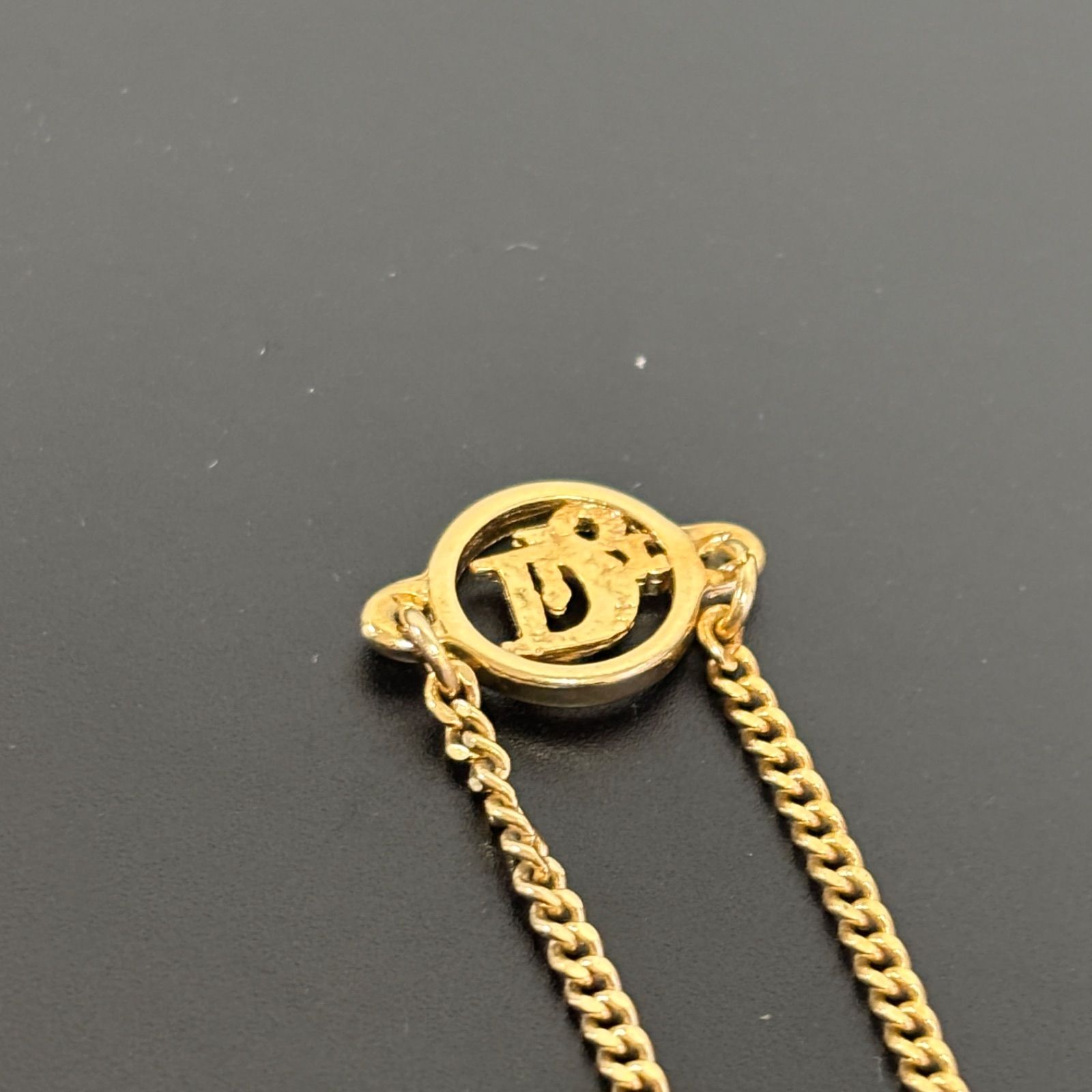 Christian Dior ディオール ブレスレット CDロゴ サークルモチーフ