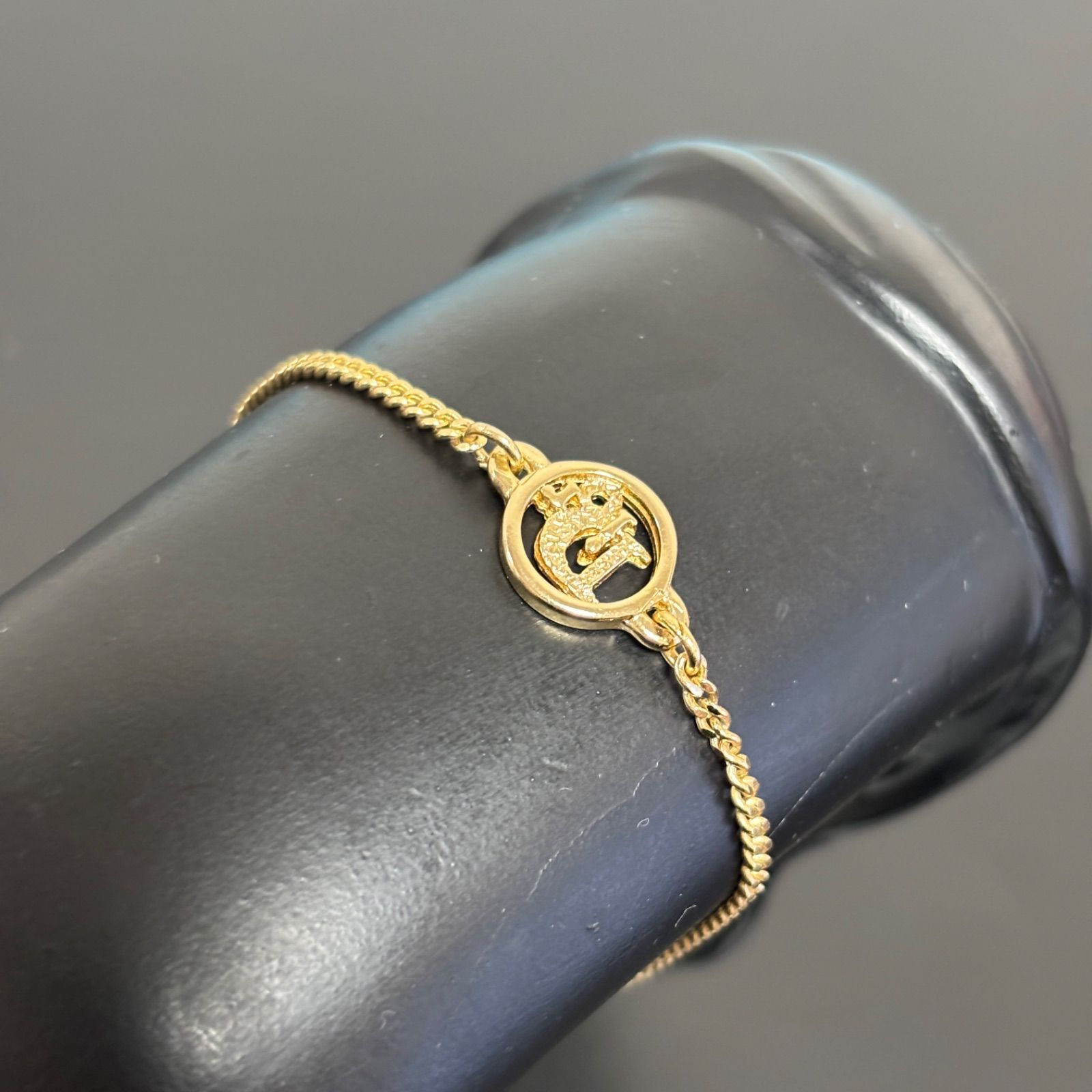 Christian Dior ディオール ブレスレット CDロゴ サークルモチーフ