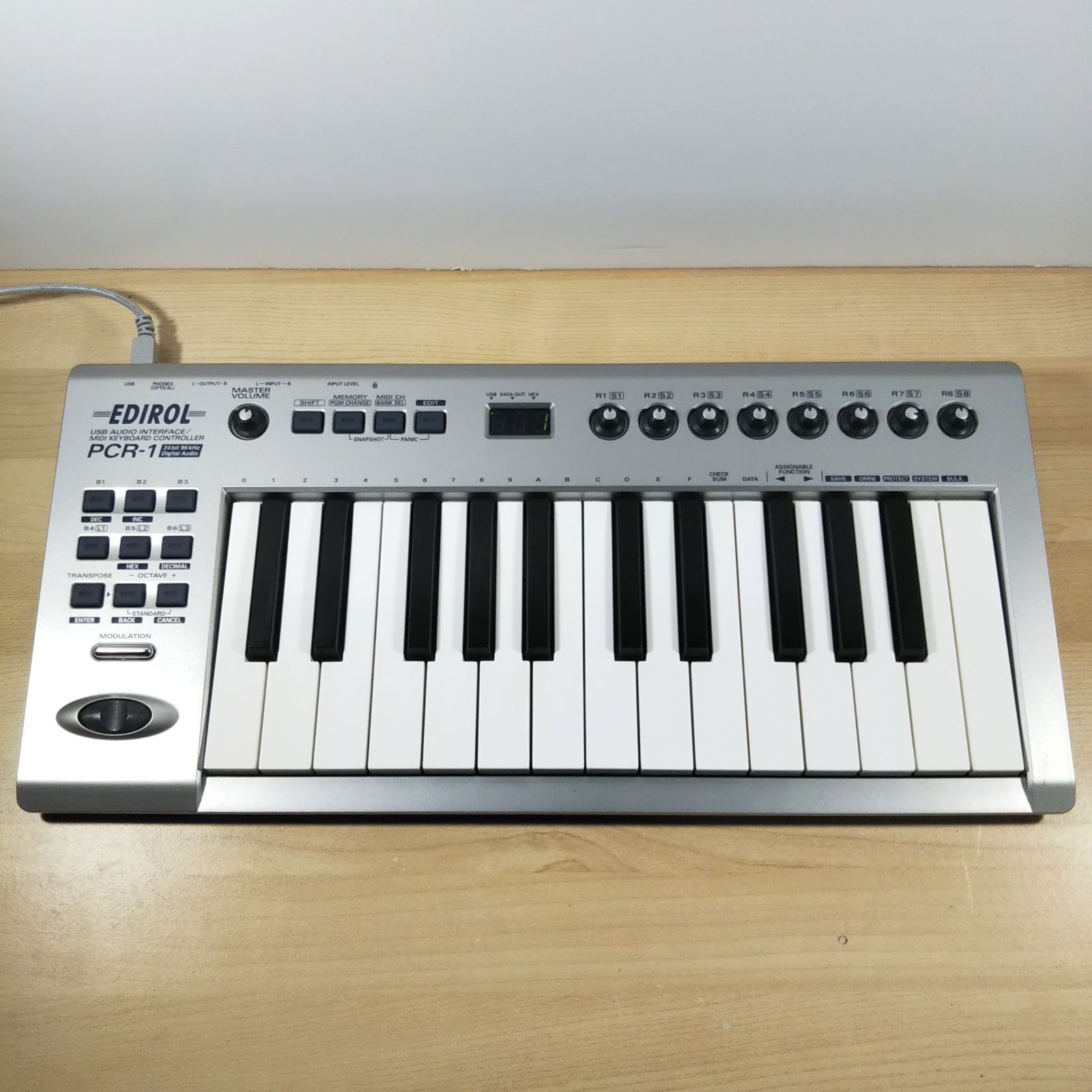 Roland MIDI Keyboard Controller EDIROL PCR-1 USB MIDI標準