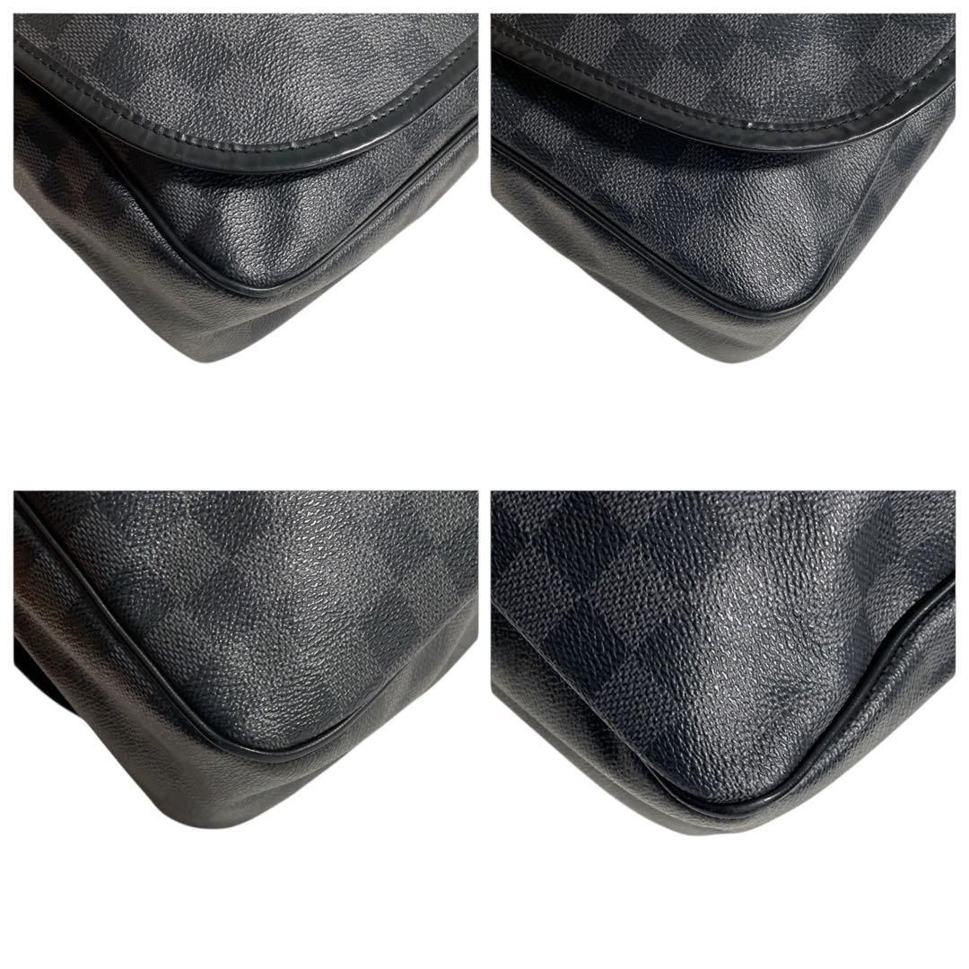 希少 ルイヴィトン ダミエグラフィット ダニエルGM ショルダーバッグ