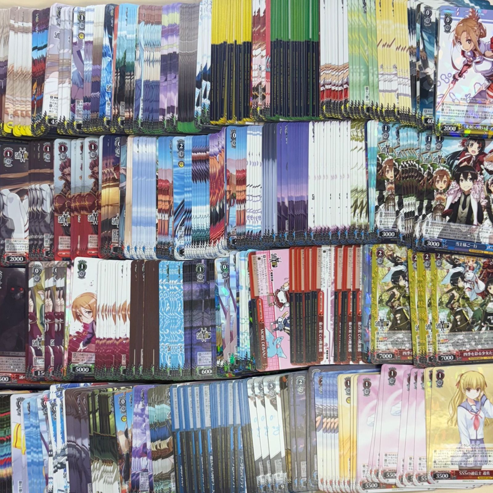 ヴァイスシュヴァルツ 大量まとめ売り 1箱 約11,000枚 - メルカリ