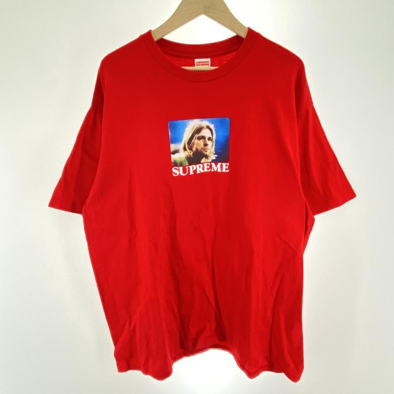 Supreme 半袖Tee カートコバーン サイズXL 赤 シュプリーム 91