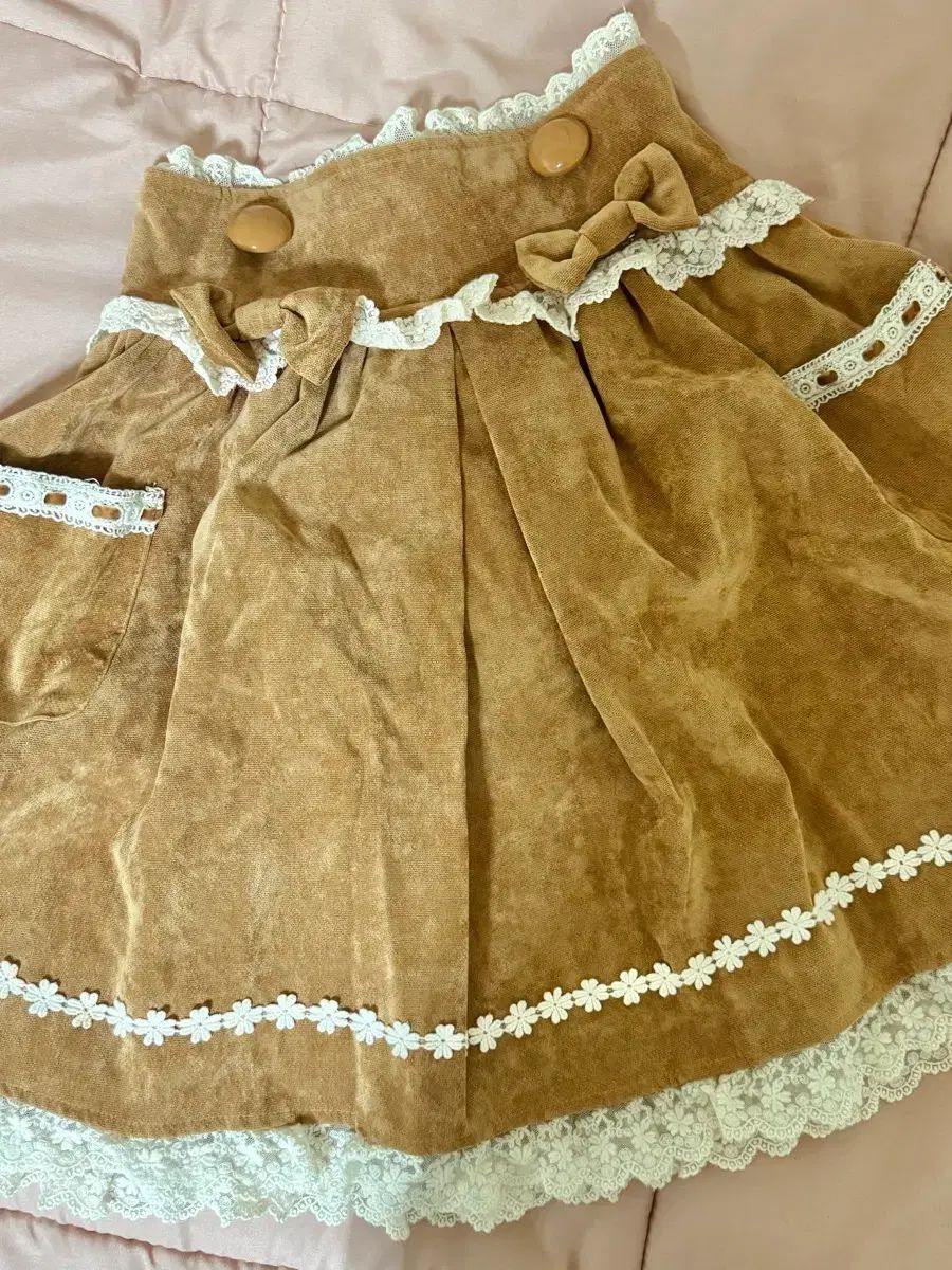 リズリサ 姫ギャル ラテギャル サスペンダースカート