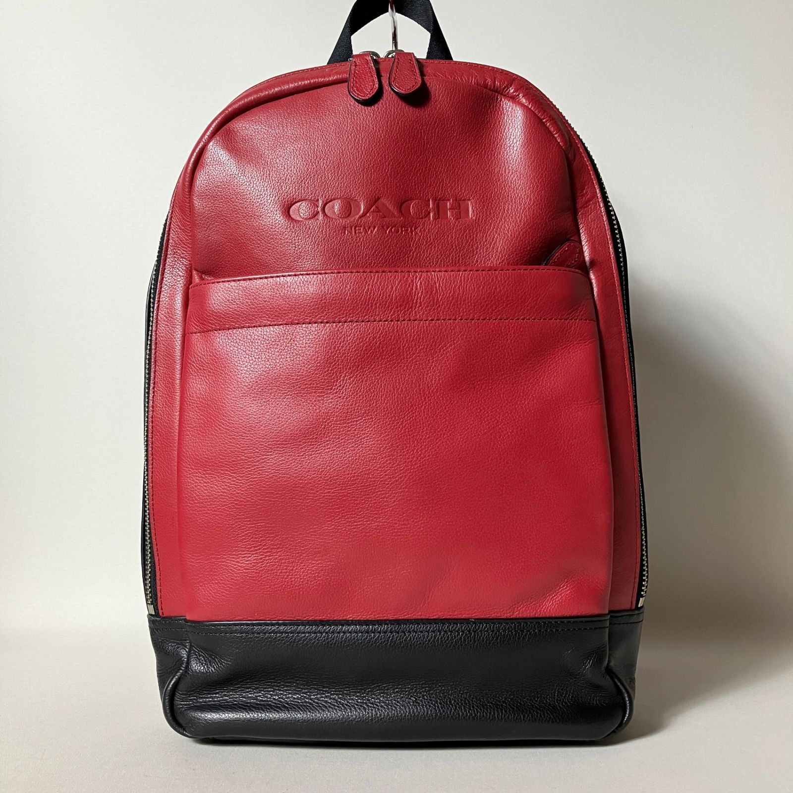 2511-216｜美品｜コーチ リュックサック レザー バイカラー - メルカリ