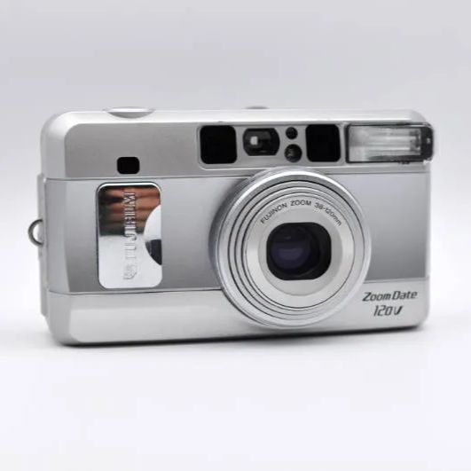 動作OK】FUJIFILM ZOOM DATE 120V 富士フィルム コンパクトフィルム
