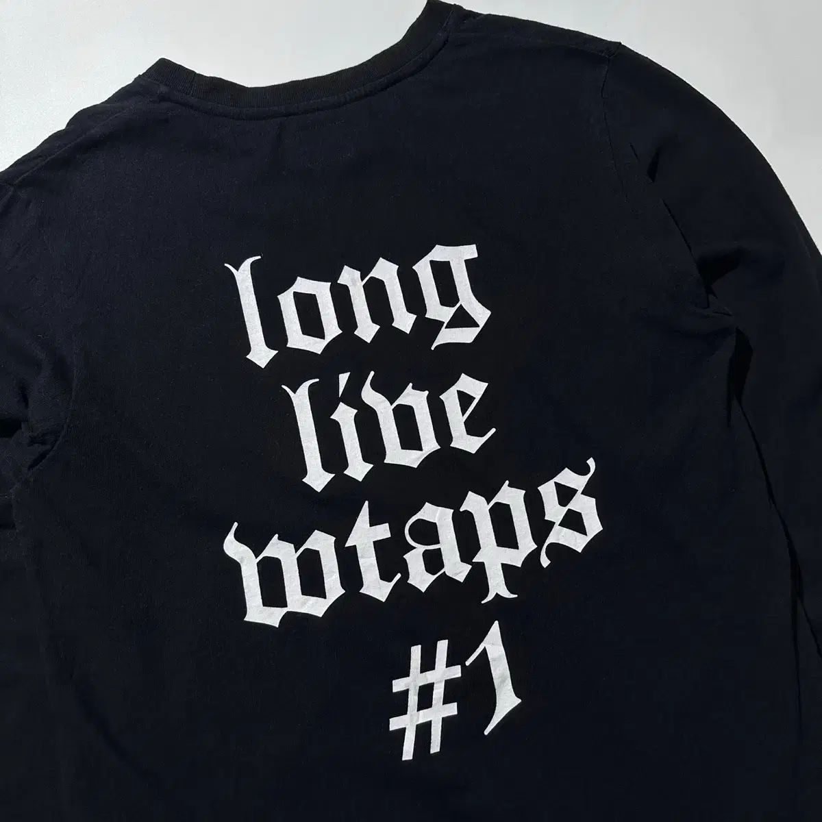 WTAPS ブラック ロングスリーブ Tシャツ XL M WTAPS ダブルタップス ロングスリーブ Tシャツ ブラック - メルカリ