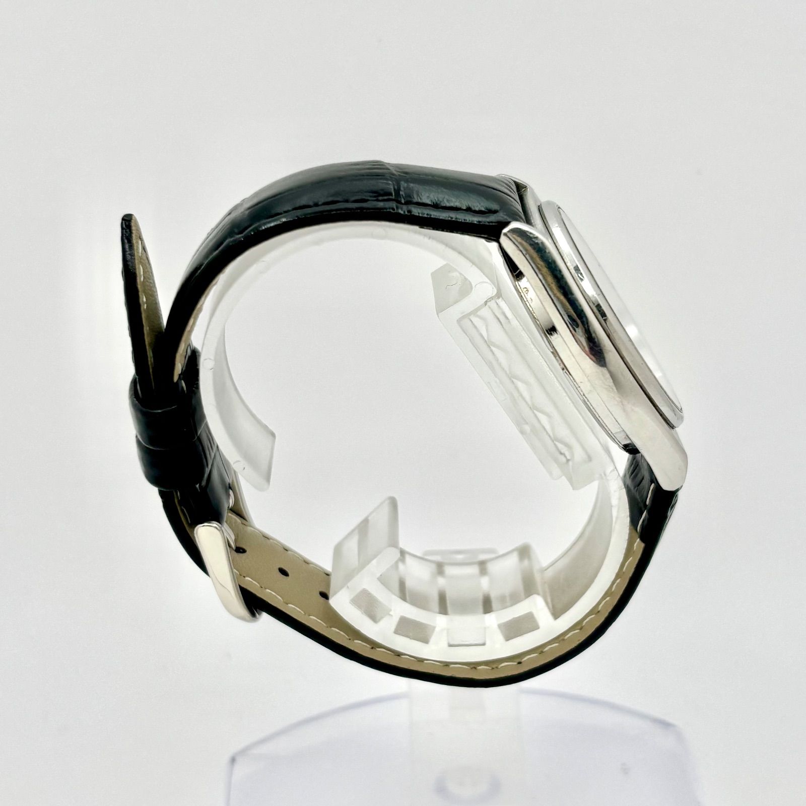 新品電池】SEIKO セイコー Chronos クロノス メンズ 腕時計 シルバー