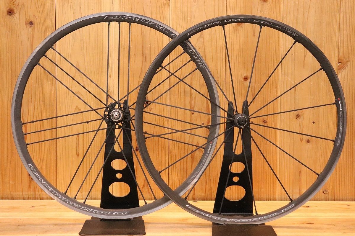 カンパニョーロ シャマル ミレ SHAMAL MILLE アルミ クリンチャー ホイールセット シマノ 11 S 12