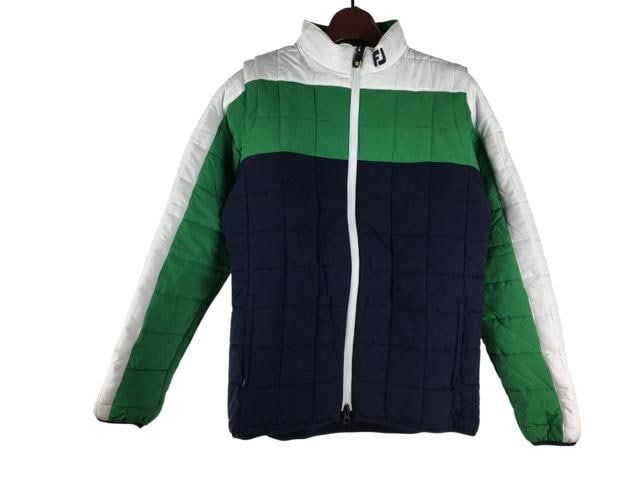 お買い得，定番人気 【中古ゴルフウェア】FootJoy(フットジョイ) 中綿ブルゾン S ジャケット
