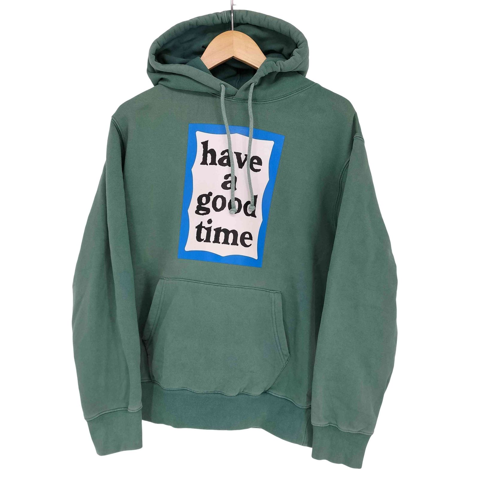 美品 have a good time プルオーバー ナイロンジャケット ロゴ Have a good time（ハバグッタイム）の「adidas × have a good time