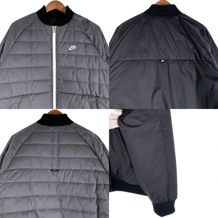 NIKE ナイキ レガシーボンバージャケット リバーシブル ブラック 中綿