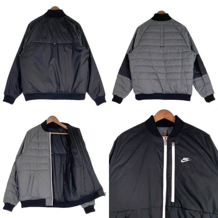 NIKE ナイキ レガシーボンバージャケット リバーシブル ブラック 中綿