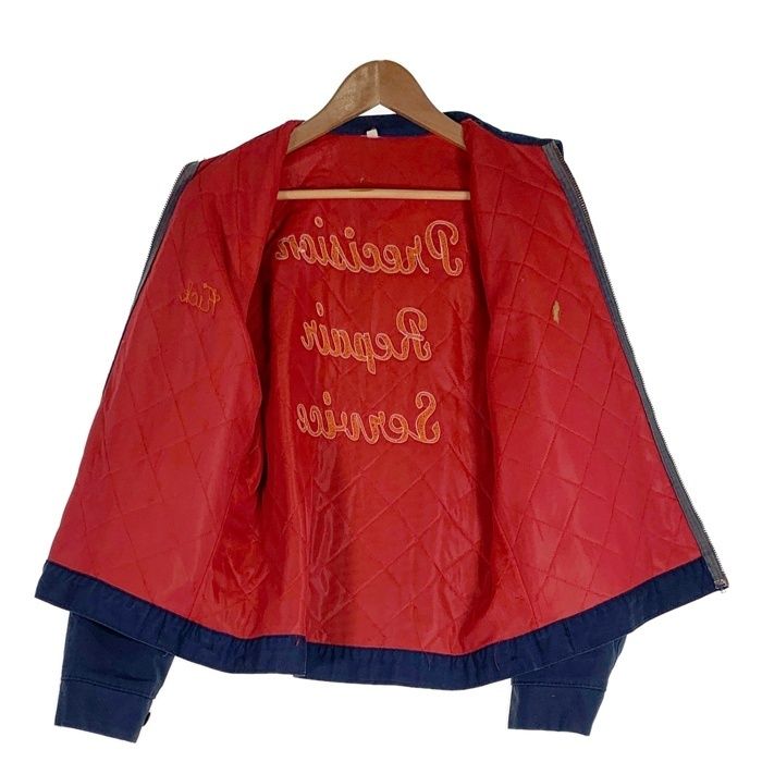 70's RED KAP レッドキャップ ジップアップ ワークジャケット チェーン