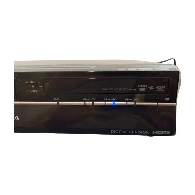 東芝 VHS一体型DVD/HDDレコーダー D-W250K (2009年製) VHS・DVD再生OK